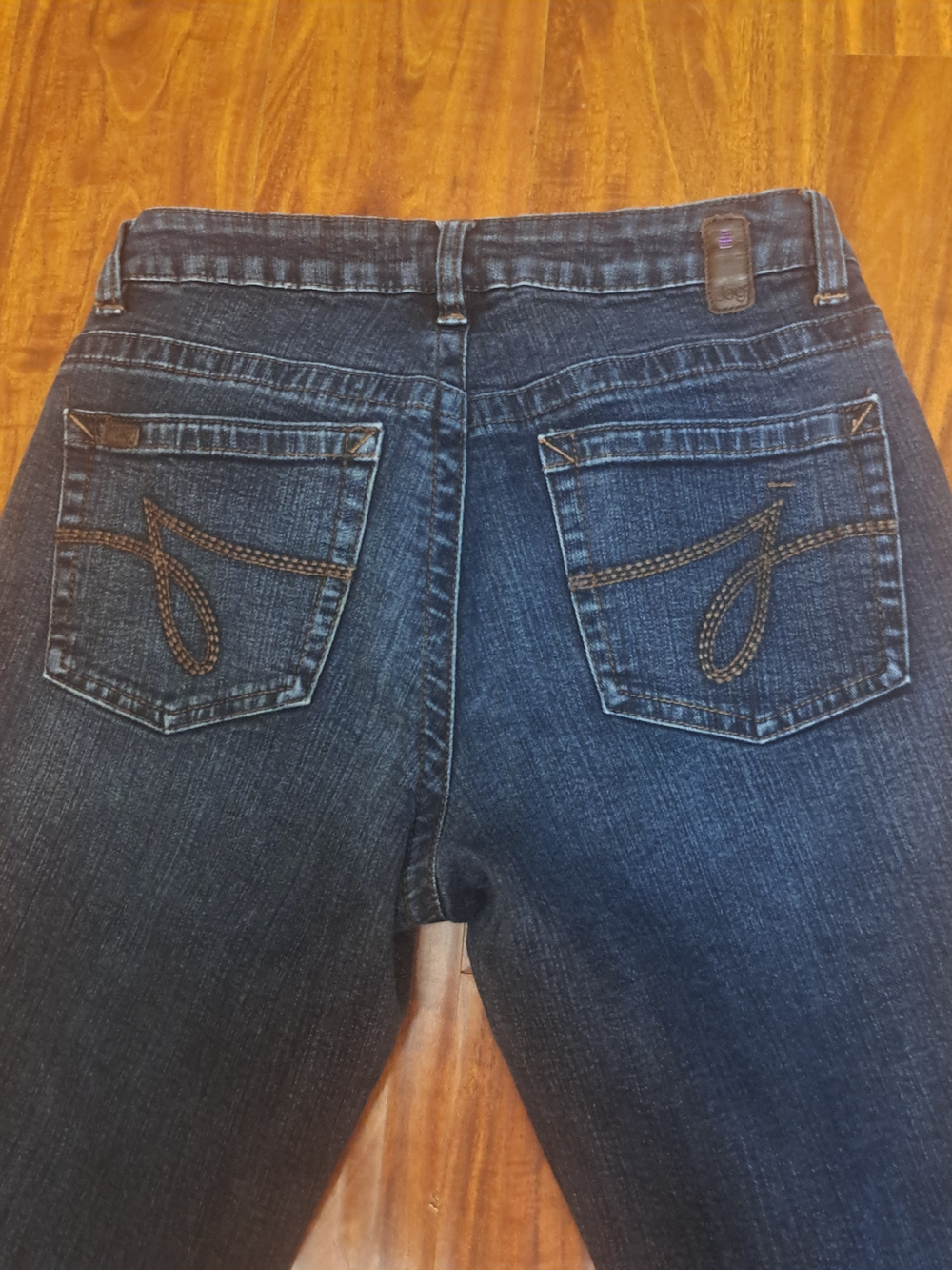 Jag Jeans Dark Wash Stretch Flared Women's Jeans Sz 6 P - Picture 7 of 8